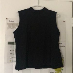 ModCloth Start with the Basics Mock Neck Top